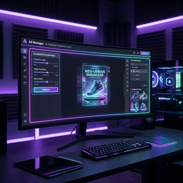 Ad Manager - AI-powered marketing poster generator