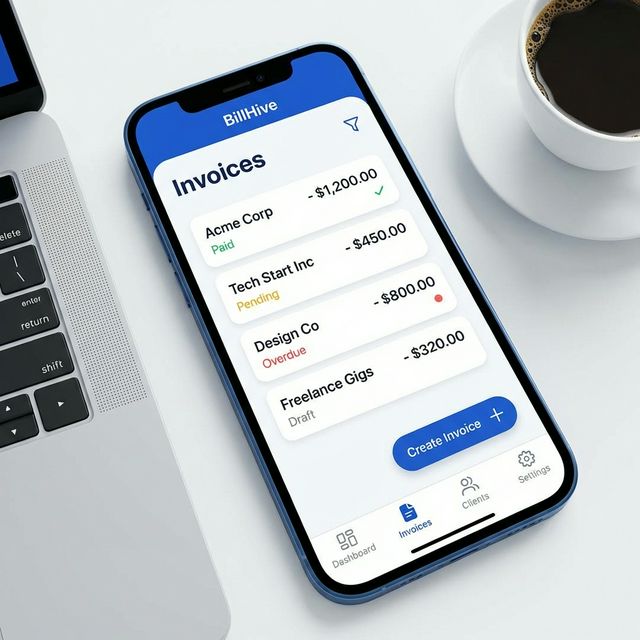 BillHive - Mobile billing and invoicing application